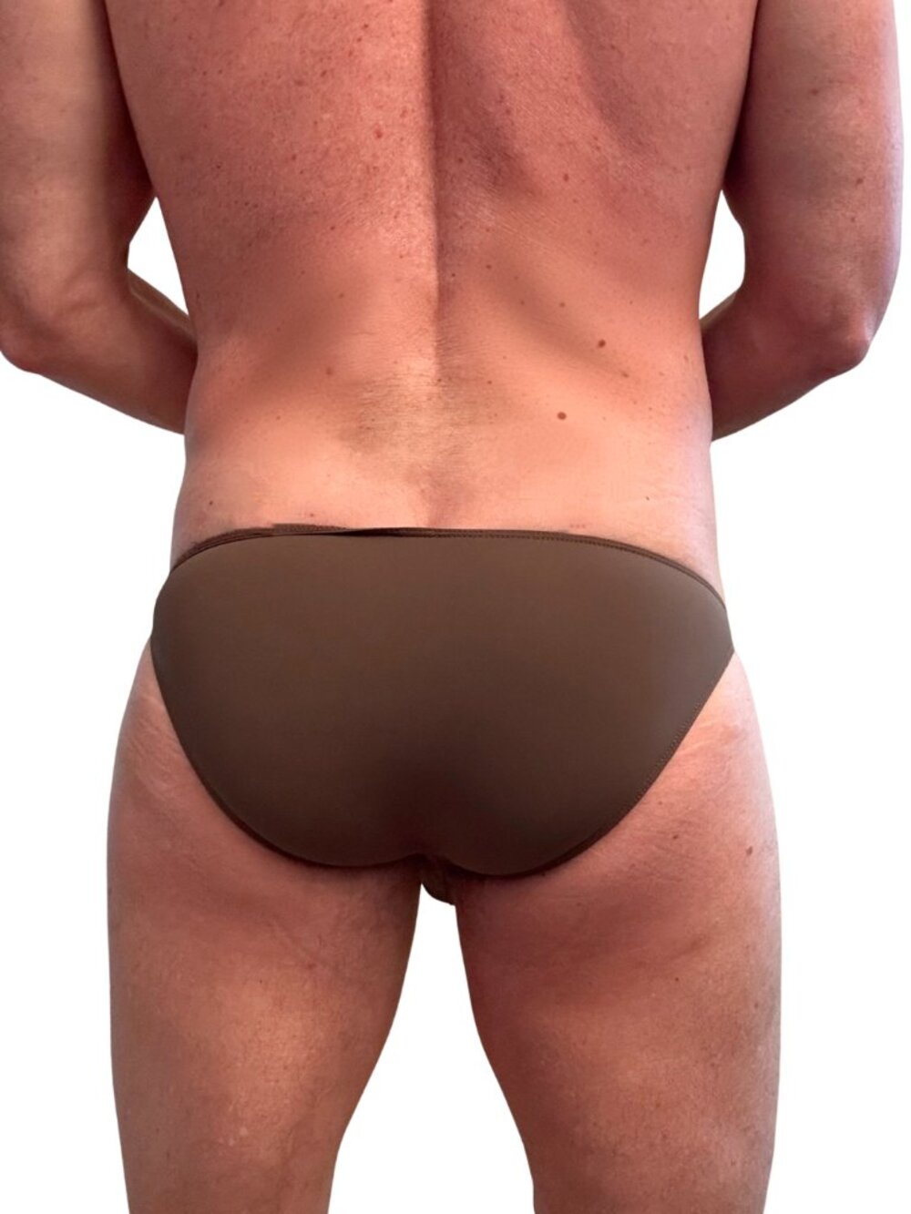 N2N Bodywear Chocolate Brown Micro Bikini Swimsuit Size M - Picture 2 of 6